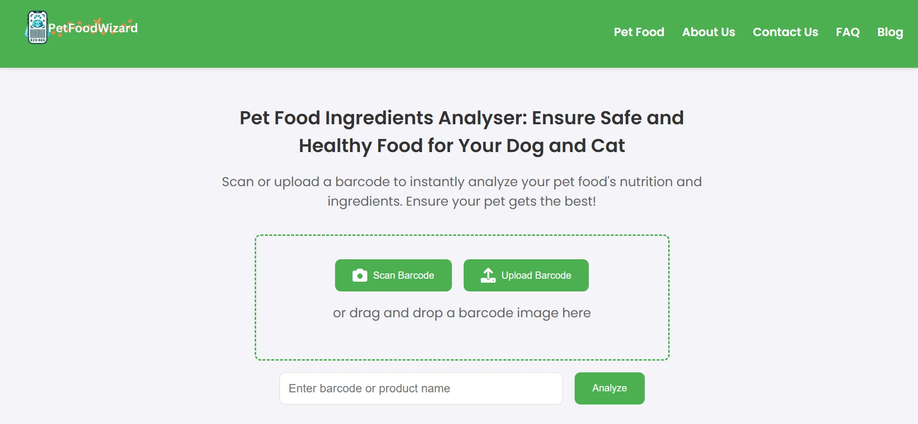 petfoodwizard Preview