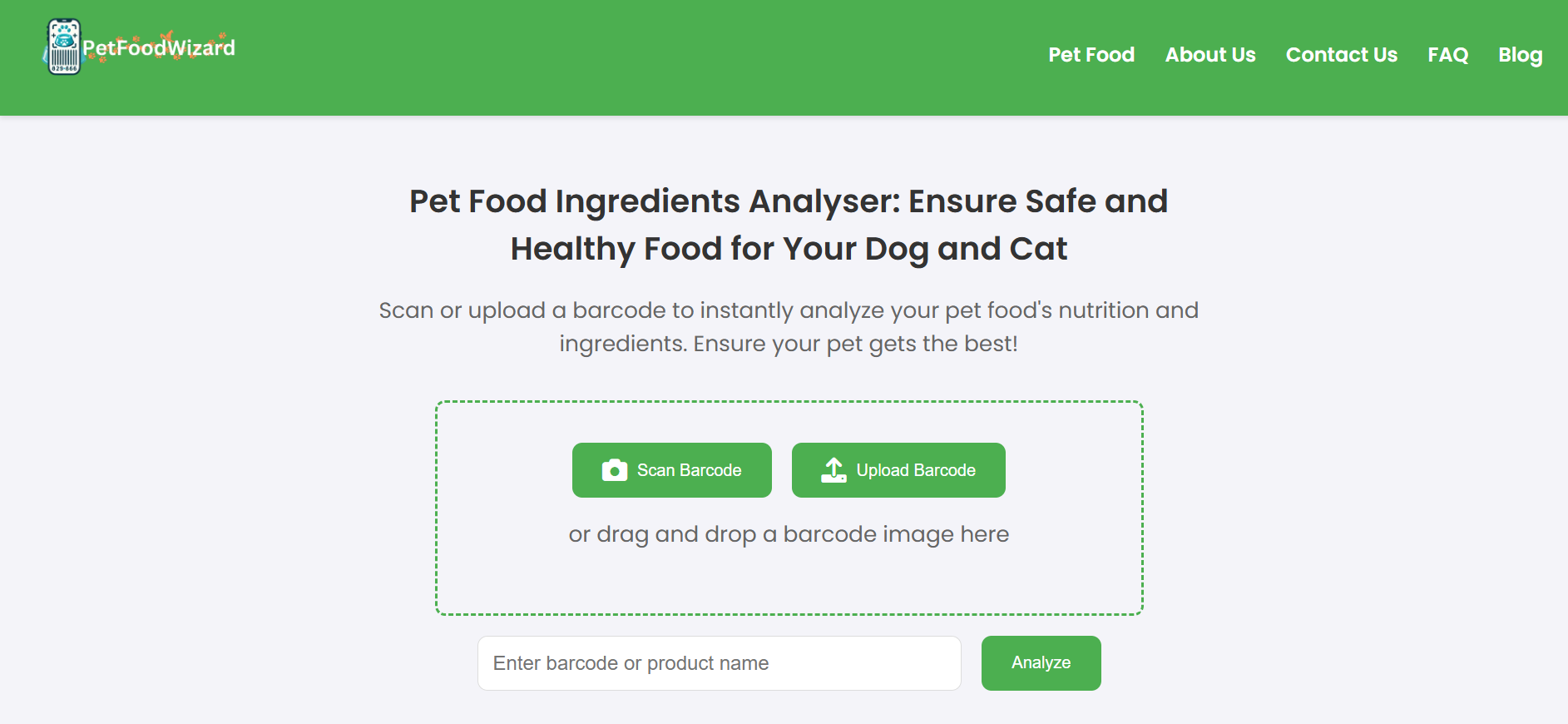 petfoodwizard Preview